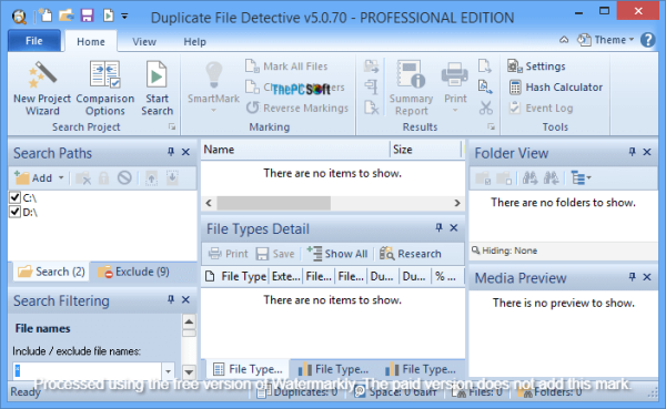 Duplicate File Detective Crack Free Download